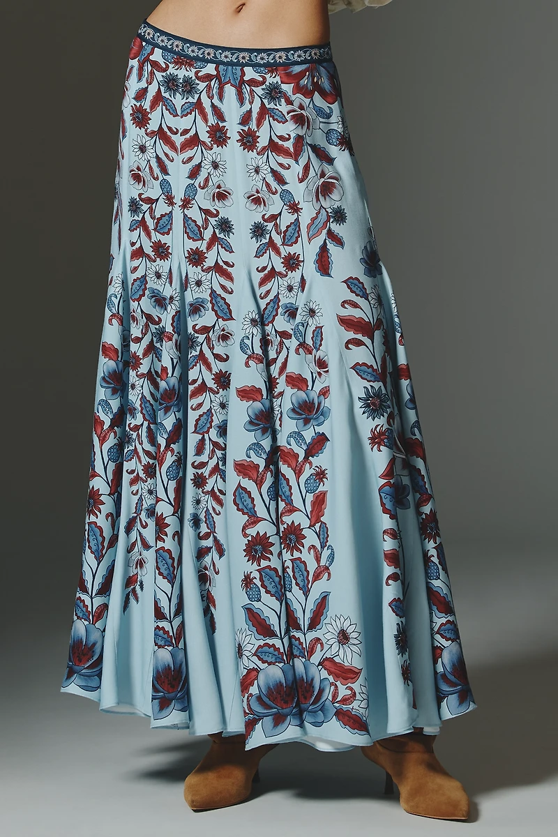 Farm Rio Marcelle Printed Maxi Skirt