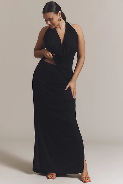 NIA Selena Plus Slip Maxi Skirt