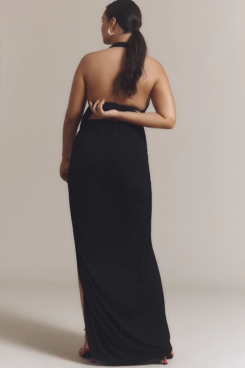 NIA Selena Plus Slip Maxi Skirt