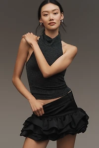 NIA Ines Bubble Mini Skirt