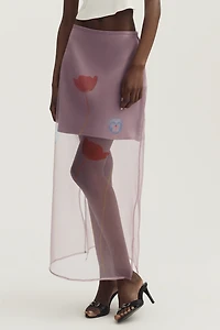 OhSevenDays Kim Sheer Chiffon Skirt