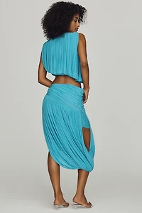 Ronny Kobo Wes Draped Skirt