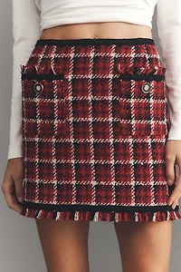 Walter Baker Ada Tweed Mini Skirt