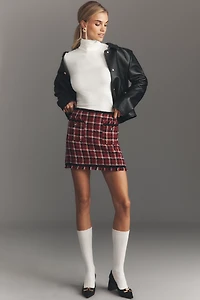 Walter Baker Ada Tweed Mini Skirt