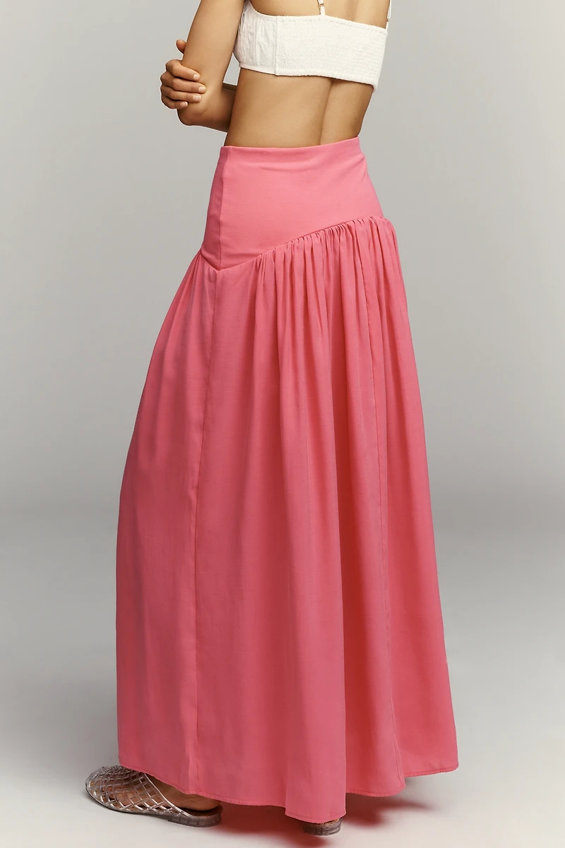 Maeve Drop-Waist Maxi Skirt