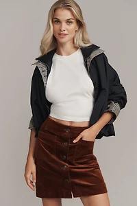 The Colette Corduroy Mini Skirt by Maeve
