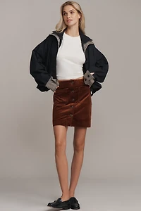 The Colette Corduroy Mini Skirt by Maeve