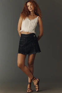 Pilcro Reworked Modern Mini Skirt