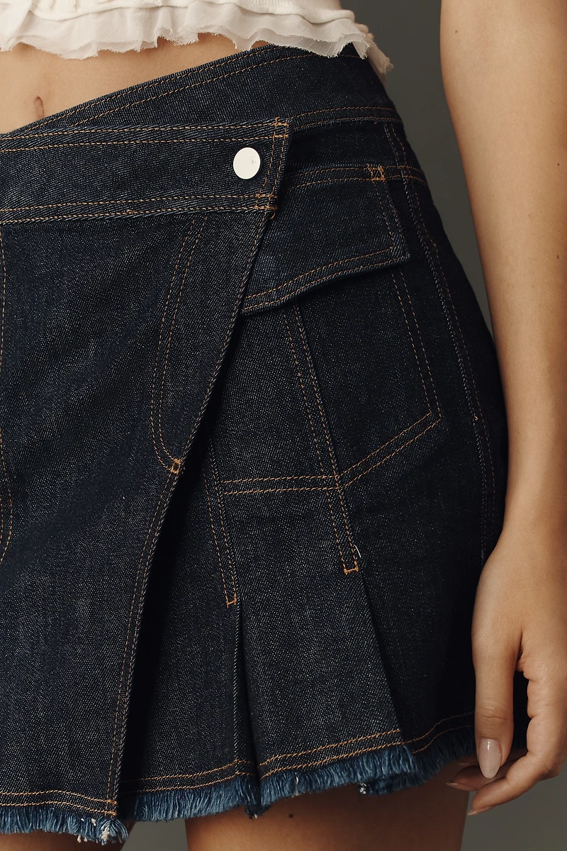 Pilcro Reworked Modern Mini Skirt