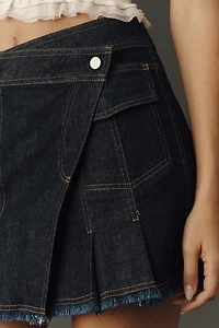 Pilcro Reworked Modern Mini Skirt