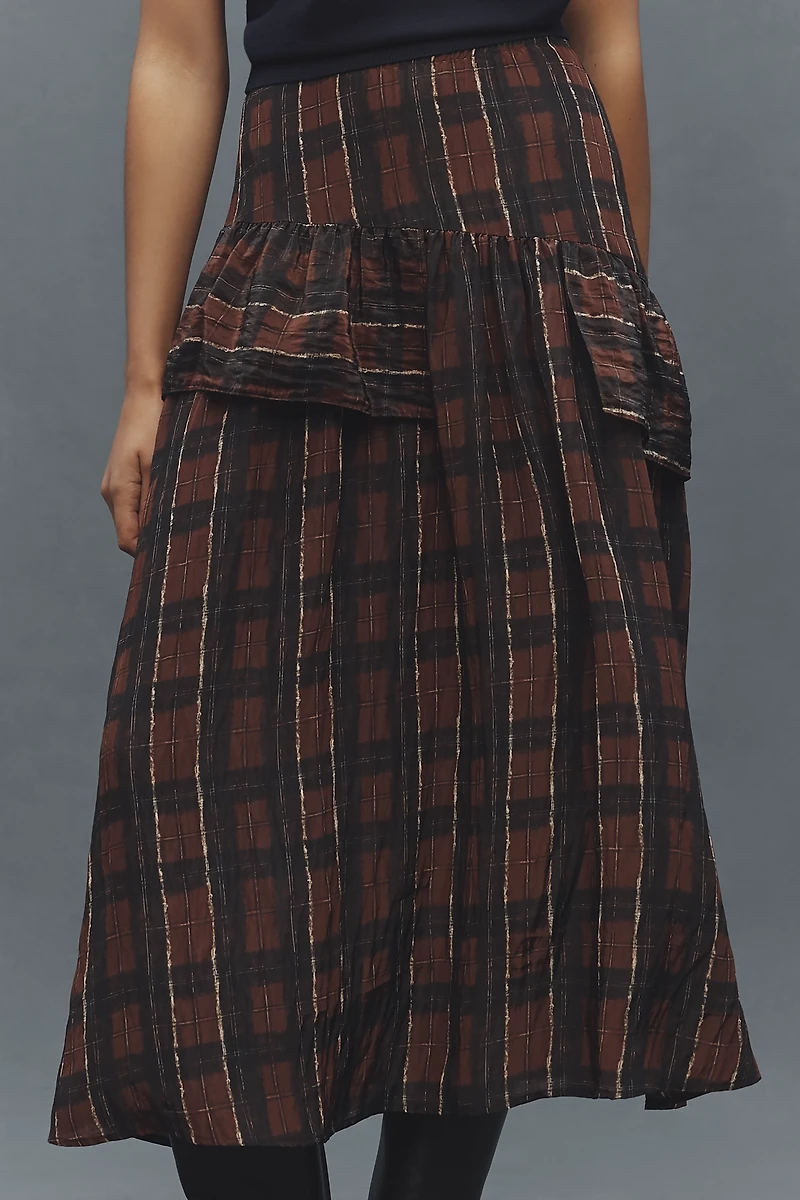 Baum und Pferdgarten Sabela Asymmetric Midi Skirt