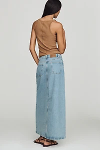 Baum Und Pferdgarten Sigge Denim Midi Skirt