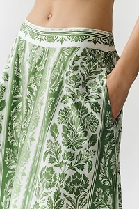 Farm Rio Pleated Skirt