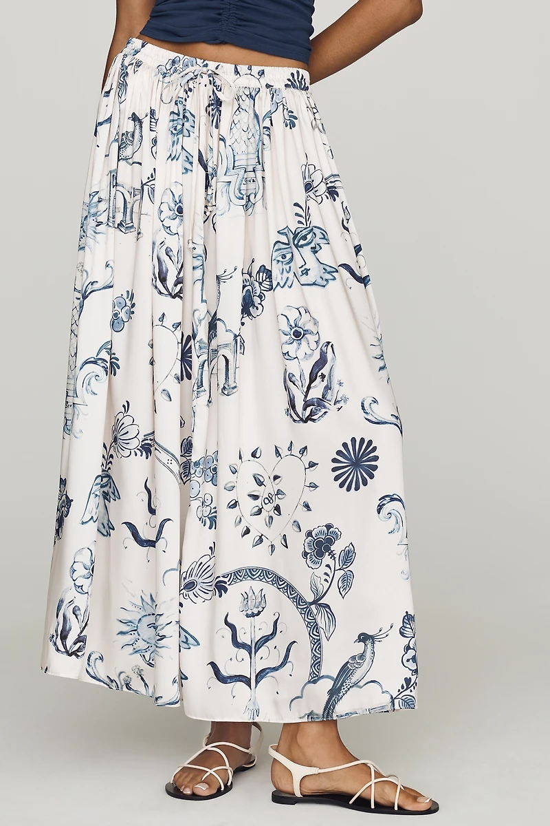 Scotch & Soda Micro-Pleat Skirt