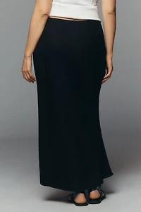 The Tilda Maxi Slip Skirt: Linen Edition