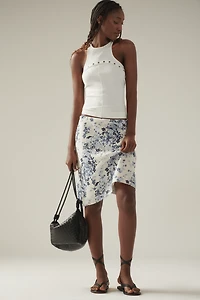 The Tilda Knee-Length Slip Skirt: Linen Edition