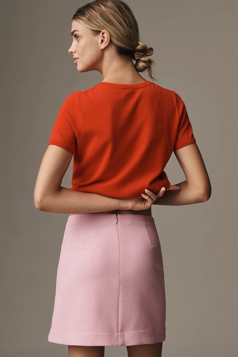 Maeve Tailored Mini Skirt