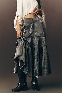 Pilcro Caravan Cargo Maxi Skirt