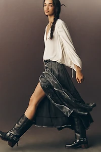 Pilcro Caravan Cargo Maxi Skirt