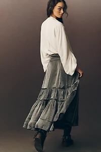 Pilcro Caravan Cargo Maxi Skirt