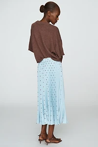 Valerie Pleated Midi Skirt by Maeve