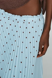 Valerie Pleated Midi Skirt by Maeve