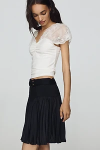 By Anthropologie Jodhpur Mini Skirt