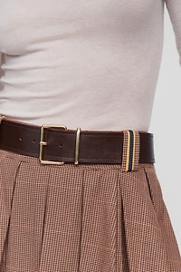 Maeve Pleated A-Line Mini Skirt
