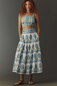 Pink City Prints 100% Cotton Rah Skirt