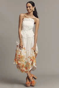 Derek Lam 10 Crosby Alexia Organza Pleated Skirt