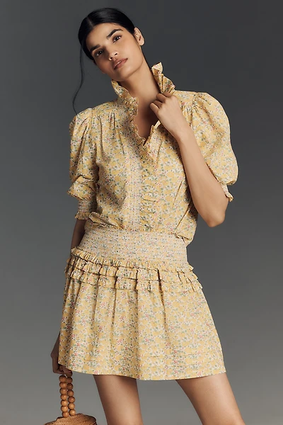 Love The Label x Liberty London Linnia Mini Skirt