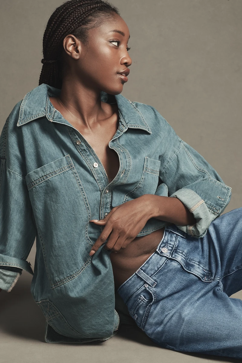 AG Ex-Boyfriend Mid-Rise Relaxed Jeans