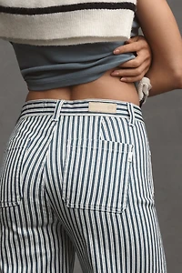 AG Kassie High-Rise Crop Wide Leg Jeans