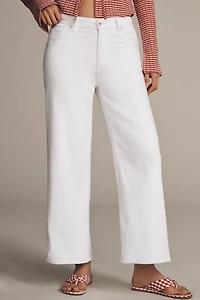 AG Saige High-Rise Crop Wide-Leg Jeans