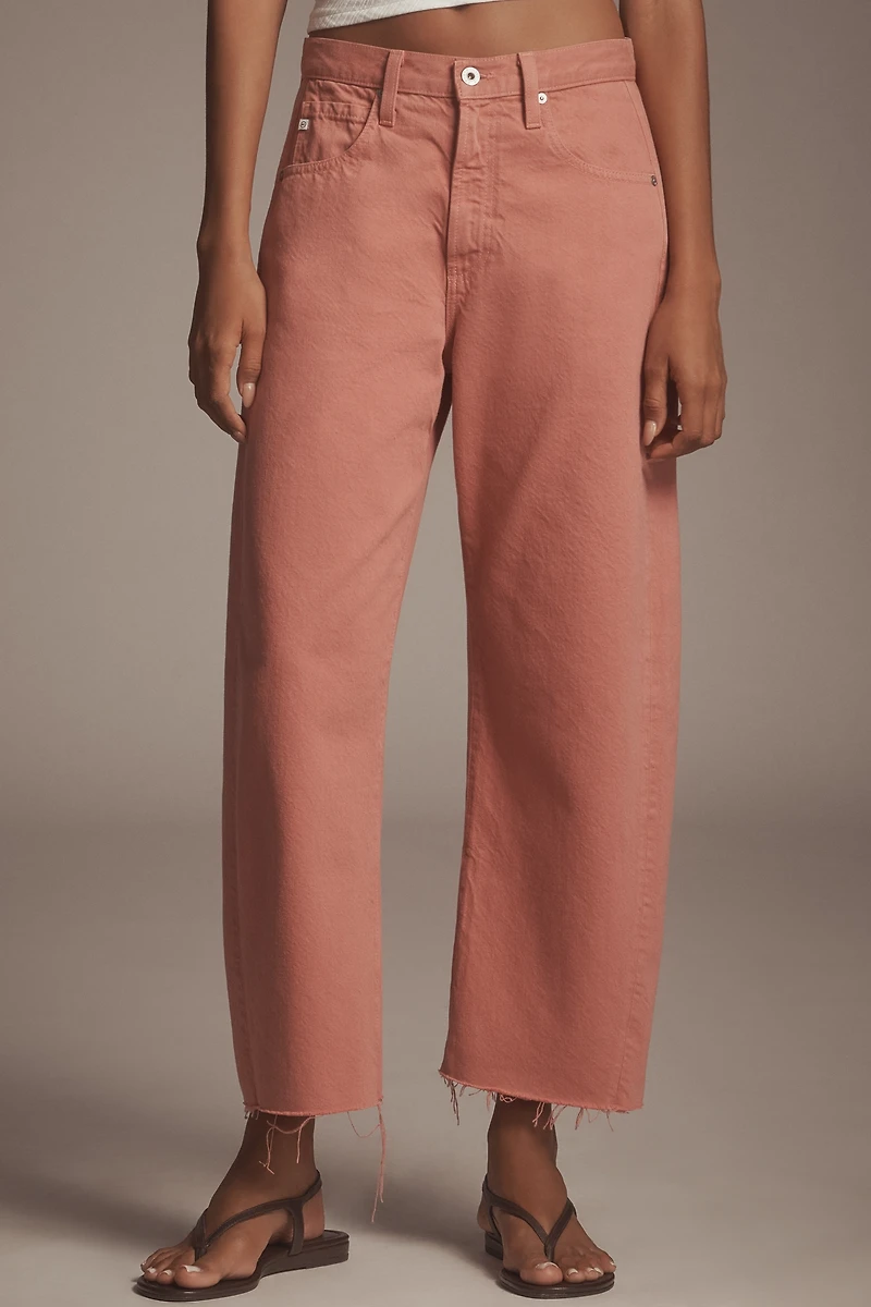 AG Hattie High-Rise Barrel Jeans