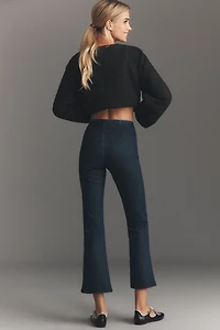 AG Farrah High-Rise Pull-On Crop Bootcut Jeans