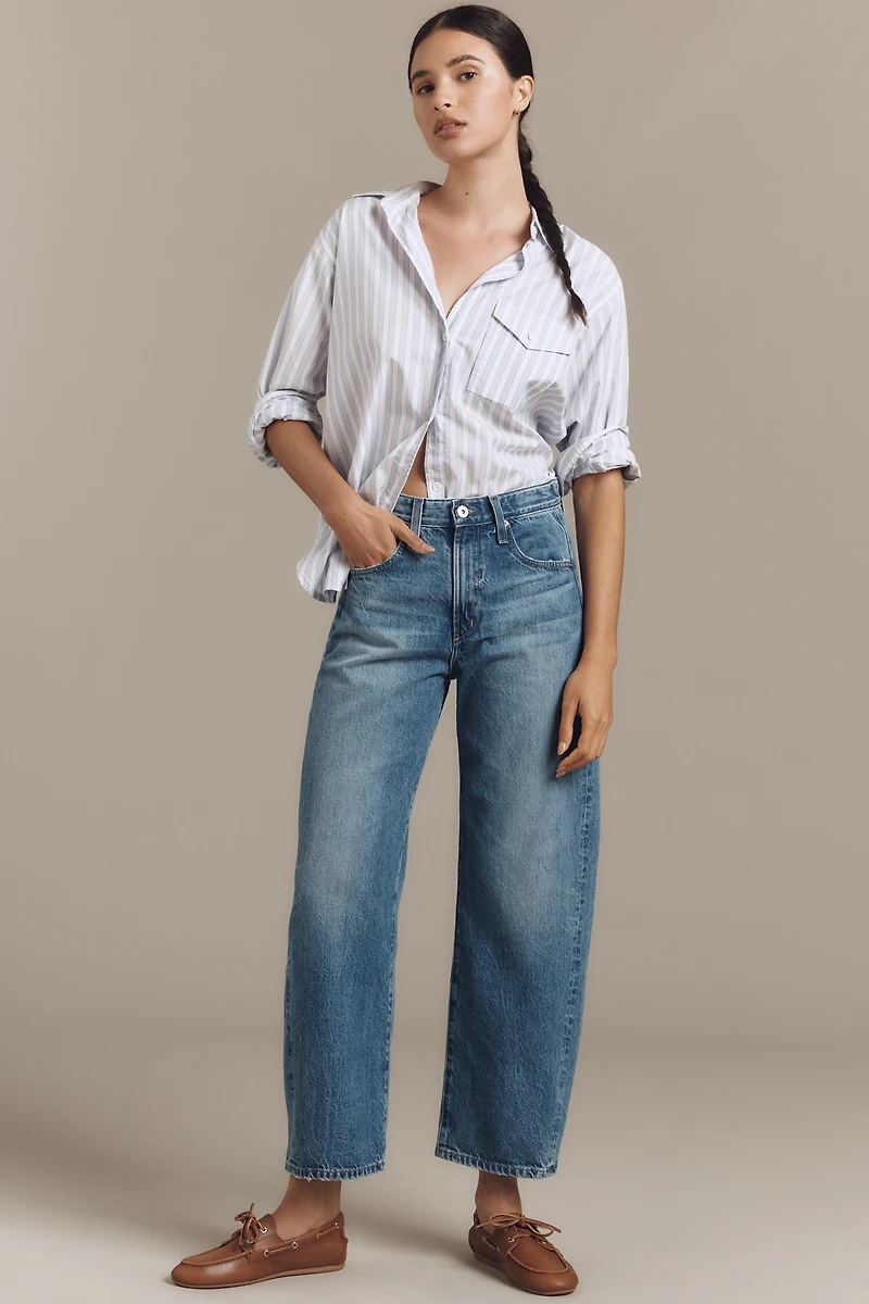 AG Hattie High-Rise Taper Candid Ankle Jeans