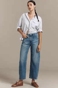 AG Hattie High-Rise Taper Candid Ankle Jeans
