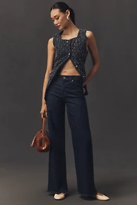 AG Saige High-Rise Wide-Leg Jeans