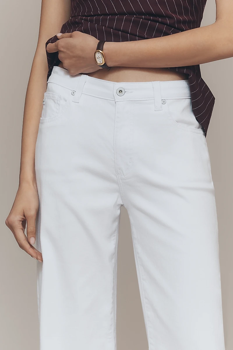 AG Saige High-Rise Wide Leg Jeans