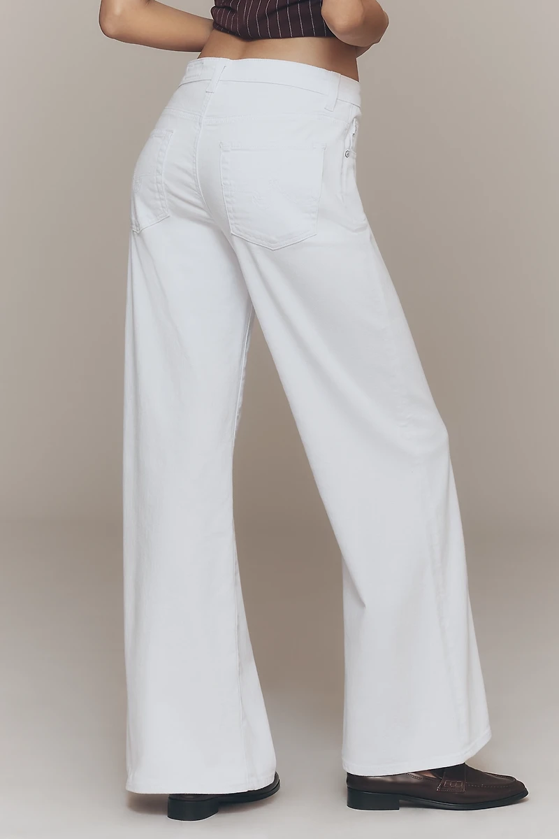 AG Saige High-Rise Wide Leg Jeans