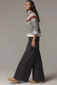 AG Posey High-Rise Wide-Leg Jeans