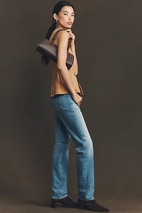 AG Sandra Mid-Rise Straight Leg Jeans