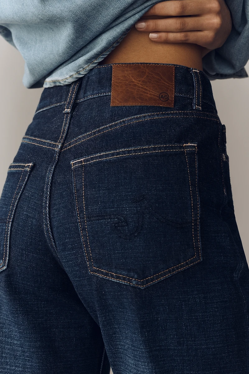 AG Sydney High-Rise Relaxed Straight Jeans