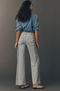 AG Saige Mid-Rise Wide-Leg Jeans