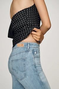 AG Mari Mid-Rise Straight-Leg Jeans