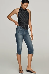 AG Maisie Mid-Rise Pedal Pusher Jeans