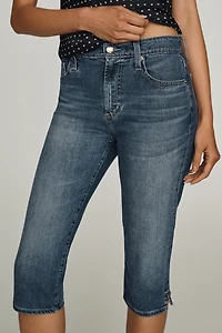 AG Maisie Mid-Rise Pedal Pusher Jeans