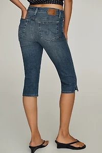 AG Maisie Mid-Rise Pedal Pusher Jeans