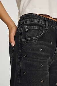 AG Hattie High-Rise Barrel Jeans